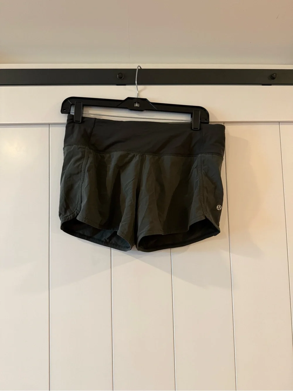 lululemon athletica Women's Olive Green Athletic Shorts